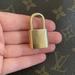 Louis Vuitton Accessories | Louis Vuitton Luggage Lock Authentic Vintage Brass Diy Necklace | Color: Tan | Size: Os