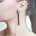 J. Crew Jewelry | J.Crew Gold Tone Vintage Crystals Tassel Earrings | Color: Gold | Size: Os