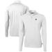 Men's Cutter & Buck White New York Yankees Virtue Eco Pique Recycled Quarter-Zip Pullover Top