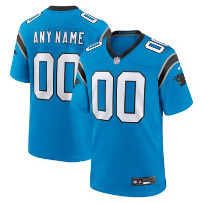 Carolina Panthers Nike Game Ausweichtrikot - Blau - Personalisiert - Herren Image
