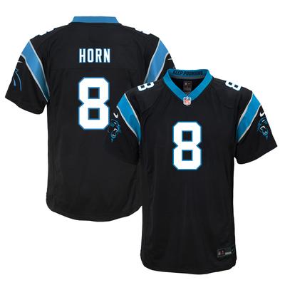 Carolina Panthers Nike Game Heimtrikot - Schwarz - Jaycee Horn - Kinder Image