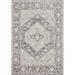 Gray 93 x 63 x 0.25 in Area Rug - Loloi II Oriental Machine Woven Polyester Area Rug in Charcoal/Ivory Polyester | 93 H x 63 W x 0.25 D in | Wayfair