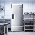 KICHKING 1 Door Stainless Steel 23 cu.ft. 32" Reach-In Commercial Refrigerator in Gray | 79.72 H x 27.16 W x 32 D in | Wayfair ST27BR