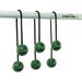 Vivere Hammocks Ladder Golf Hard Bolas - Black Plastic in Green | 1.75 H x 3.5 W x 6.25 D in | Wayfair LG-HB-GRN