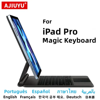 IUYU-Smart Cover Magnétique pour iPad Pro Smart Keyboard 11 " 12.9" 2018-2022 Air 5 4 10e