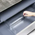 Séparateur de tiroirs de rangement réglable support de séparation de tiroir rétractable en