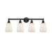 Innovations Lighting Bruno Marashlian Ellery 31 Inch 4 Light Bath Vanity Light - 616-4W-OB-G391