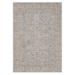 Brown/Gray 122 x 94 x 0.37 in Area Rug - Bungalow Rose Floral Vines w/ Border Area Rug in Silver/ | 122 H x 94 W x 0.37 D in | Wayfair