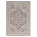 Brown/Gray 89 x 30 x 0.37 in Area Rug - Bungalow Rose Oriental Medallion Machine Woven Area Rug | 89 H x 30 W x 0.37 D in | Wayfair