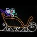 The Holiday Aisle® Victorian Sleigh Lighted Display Plastic | 49 H x 78 W x 1 D in | Wayfair 04872CB1F9C74BA2BAFBF5775605B176