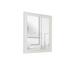 Winston Porter Kampbell Bathroom Mirror in White | 30 H x 24 W x 1 D in | Wayfair 1822BBB5A60C48458A18392D31E589E1