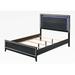 Mercer41 Lerlene King Platform Bed Wood in Black | Queen | Wayfair 40606FA2116442DFBF629652CF658558