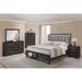 Red Barrel Studio® 5-2_Natividad Storage Platform Bedroom Set Wood in Brown/Gray | 6.8 H x 82 W x 78.8 D in | Wayfair