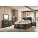 Red Barrel Studio® Burdene 4-1_Kathlyn Storage Platform Bedroom Set Wood in Gray | 56.1 H x 62.8 W x 81.1 D in | Wayfair