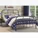 Williston Forge Guada Twin Platform Bed Metal | 45 H x 43 W x 80 D in | Wayfair E8C1CC434A9C498CB2F090630F3645FF