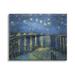 Stupell Industries Starry Night over Rhone Classic by Vincent Van Gogh - Painting Canvas in Blue/Green | 24 H x 30 W x 1.5 D in | Wayfair