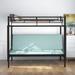 Twin Over Full Metal Bunk Bed, Multi-Function