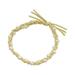 BEAFNKSG 6Pcs Fashion Pearl Elastic Hair Band Rope Hair Circle Ponytail Holder Beaded Thread Braided Bracelet Hair Ties