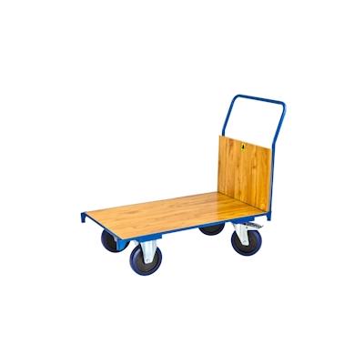 PROREGAL Transportwagen Pro | HxBxL 97x61x116cm | Traglast 600kg | Lichtblau