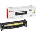 Canon 2659B002/718Y Toner cartridge yellow. 2.9K pages ISO/IEC 19798 f