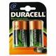 Duracell Rechargeable D Size 2 Pack Rechargeable battery Nickel-Metal