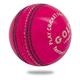 Cricnix Cricket Ball Gold Pink Leather 142g (3-Pack) for Practice or Training