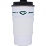 New York Jets 18oz Coffee Tumbler with Silicone Grip