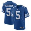 Men's Nike Anthony Richardson Royal Indianapolis Colts 2023 NFL Draft First Round Pick Alternate Game Jersey