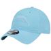 Men's New Era Light Blue Los Angeles Chargers Core Classic 2.0 Brights 9TWENTY Adjustable Hat