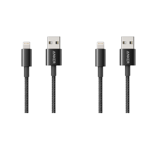 Anker 331 USB-A auf Lightning Ladekabel 2er-Pack