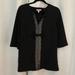 Lilly Pulitzer Tops | Lilly Pulitzer Black, Sequined Tunic, Size 8 | Color: Black | Size: 8