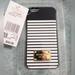 Michael Kors Accessories | Michaels Kors Snap On Phone Case Iphone 6 Striped Navy/White "Nip" | Color: Gold/White | Size: Os