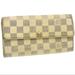 Louis Vuitton Bags | Louis Vuitton Damier Azur Portefeuille Sarah Long Wallet Authentic | Color: Blue/White | Size: Os