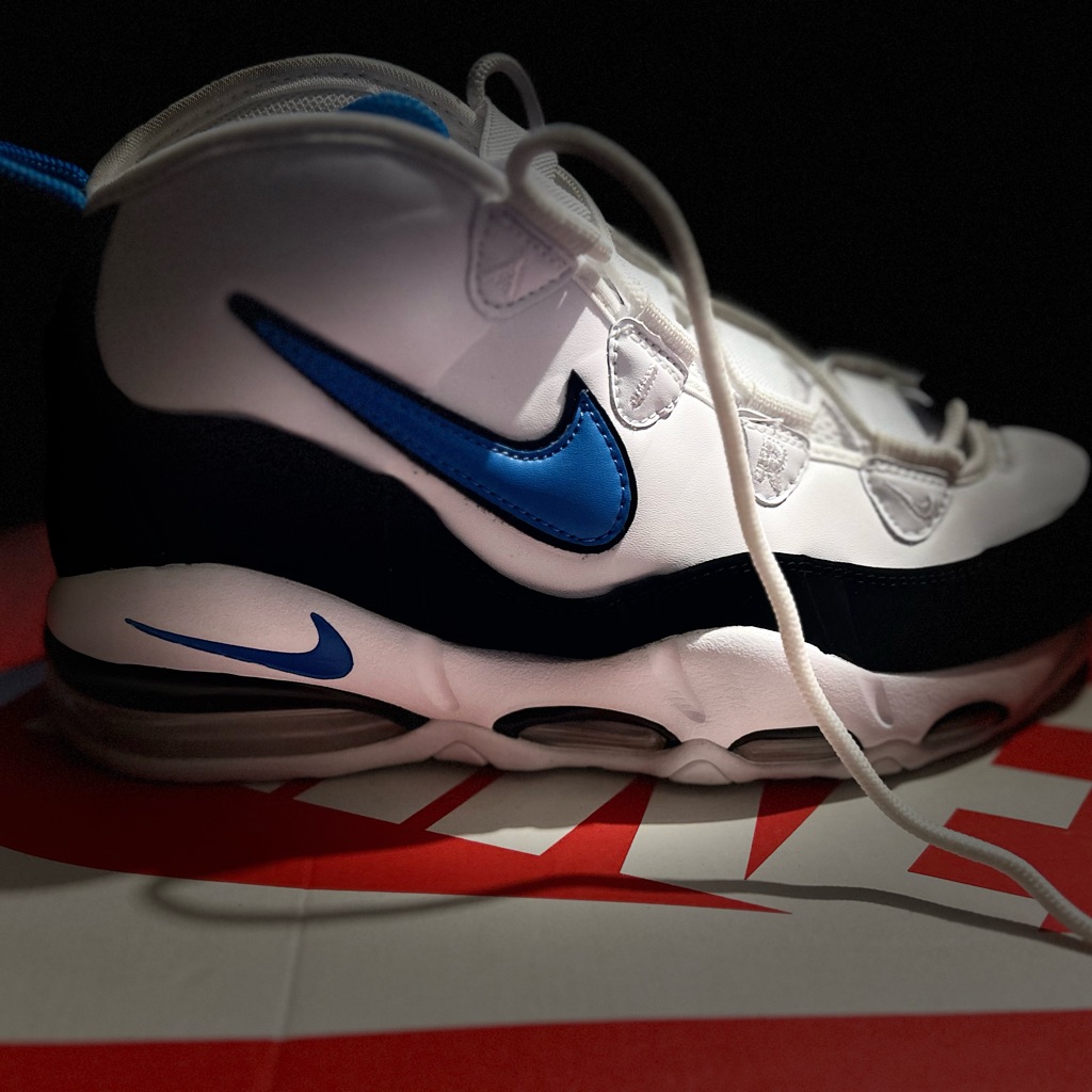 Nike Shoes | Brand New 95 Nike Uptempo Nike #Nike | Color: Blue/White | Size: 10.5