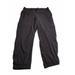 Athleta Pants & Jumpsuits | Athleta La Vita Capri Crop Black Ruched Side Zip Pockets Joggers Pants 6 | Color: Black | Size: 6