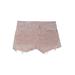 Gap Denim Shorts: Pink Print Bottoms - Women's Size 2 - Light Wash