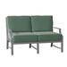 Woodard Seal Cove 51.75" Wide Loveseat w/ Cushions Metal/Sunbrella® Fabric Included | Outdoor Furniture | Wayfair 1X0419-72-26T