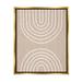 Stupell Industries Asymmetrical Mirrored Beige Arches Floater Canvas Wall Art By JJ Design House LLC Canvas in Brown/White | Wayfair