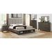 Wildon Home® 4-2_Sheldon Upholstery Storage Footboard Bench Panel Bedroom Set Upholstered in Gray | 74 W x 71.2 D in | Wayfair