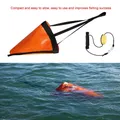 Corde de Traction en PVC pour Kayak ancre de dérive bateau à rames Kit de boule flottante Marine