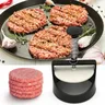 Gadgets de cuisine à domicile presse à Hamburger de forme ronde presse à Hamburger en acier