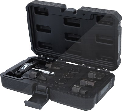 Ks Tools 3/8 Öldienst-Spezialprofil-Satz für Kunststoff-schrauben, 9-tlg [Hersteller-Nr. 150.1040] Image