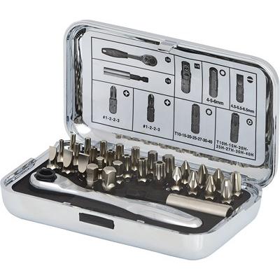 Ks Tools 1/4 CHROMEplus Bit-Satz, 31-tlg [Hersteller-Nr. 918.4600] Image