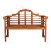 Apollo 51.2" 3-Seat Arched 600-Lbs Support Acacia Wood Outdoor Garden Patio Bench, by JONATHAN Y