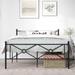 Gymax Full/Queen Size Metal Platform Bed Frame w/ Headboard Mattress