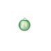 Matte Finish Glass Christmas Ball Ornaments - 4.75" (120mm) - Green - 4ct