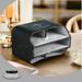 360Â°Rotatable Remote Control Holder Leather Spinning Remote Controller Holder Desk TV Remote Caddy/Box Bedside Table Organizer for Pen Mail Phone DVD Blu-Ray Media Player Controllers