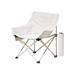 Lightweight Folding Chair Camping Stool Chair Lightweight Collapsible Beach Chair Folding Camping Chair for Backpacking Fishing Sports Beach White