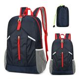 Medium Hiking Backpack Water Resistant Packable Backpack Travel for Women(Navy blue)