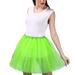 Skirts For Women Trendy Short Candy Color Multicolor Support Half Body Puff Petticoat Colorful Small Tennis Skirts For Women